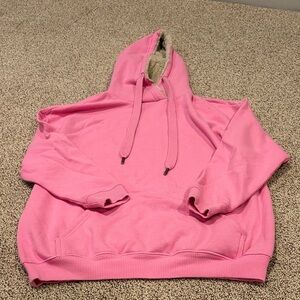 Aerie Pink Fleece-Lined Hoodie